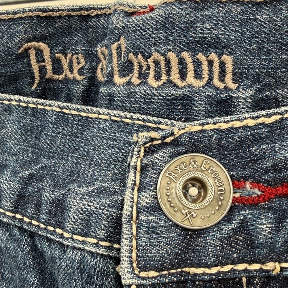 Axe & Crown Men's Blue Slim Fit Jeans Size 32 - Picture 8 of 12
